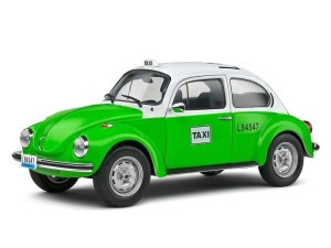 Marketplace : VOLKSWAGEN Beetle 1303 1974 Taxi méxicain Vert et blanc - Solido - 1:18