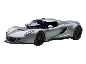 Marketplace : HENNESSEY Venom GT Spyder Grise - Autoart - 1:18