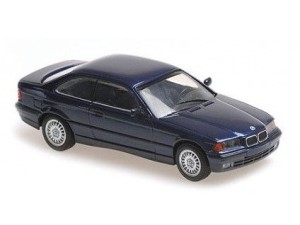 Marketplace : BMW série 3 Coupe 1992 Bleue métallisé - Maxichamps - 1:43