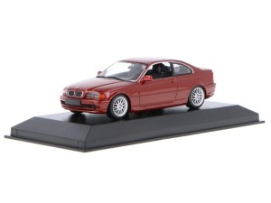 Marketplace : BMW série 3 coupé 1999 Rouge métallique - Maxichamps - 1:43