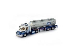 Marketplace : SCANIA T142 avec remorque citerne SIEM STOUT - Tekno - 1:50