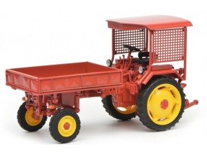 Markeplace : Tracteur FORTSCHRITT RS09 GT124 avec plateau porte-outils  - SCHUCO - 1:32