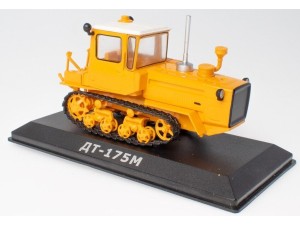 Markeplace : Tracteur sur chenilles VOLGOGRAD DT-175M de 1994  - IXO - 1:43