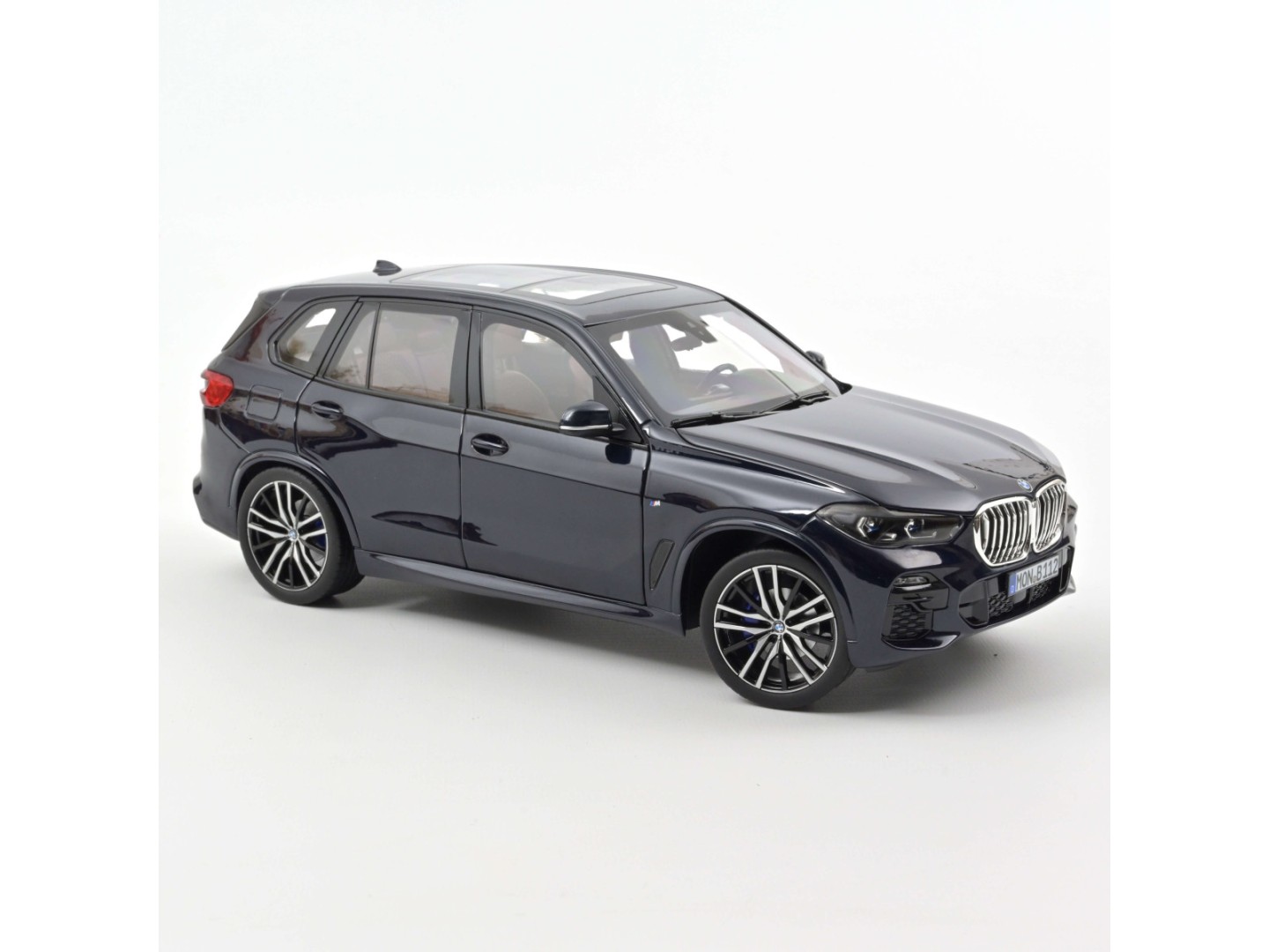 BMW X5 2019 Bleu métallisé 1/18