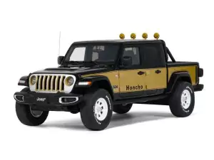 Marketplace : JEEP Gladiator Honcho 2020 Noir - GT Spirit - 1:18