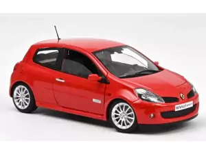 Marketplace : RENAULT Clio RS 2006 rouge Toro - Norev - 1:18