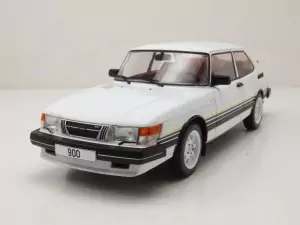 Marketplace : SAAB 900 Turbo 1981 Blanc - ModelCar - 1:18