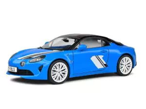 Marketplace : ALPINE A110S San remo 73 2023 bleu - Solido - 1:18