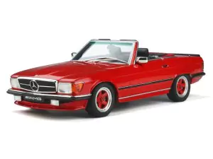 Marketplace : MERCEDES BENZ R107 500 SL AMG Rouge 1986 - Ottomobile - 1:18