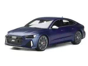 Marketplace : AUDI RS 7 ABT Sportline 2021 Bleu - GT Spirit - 1:18