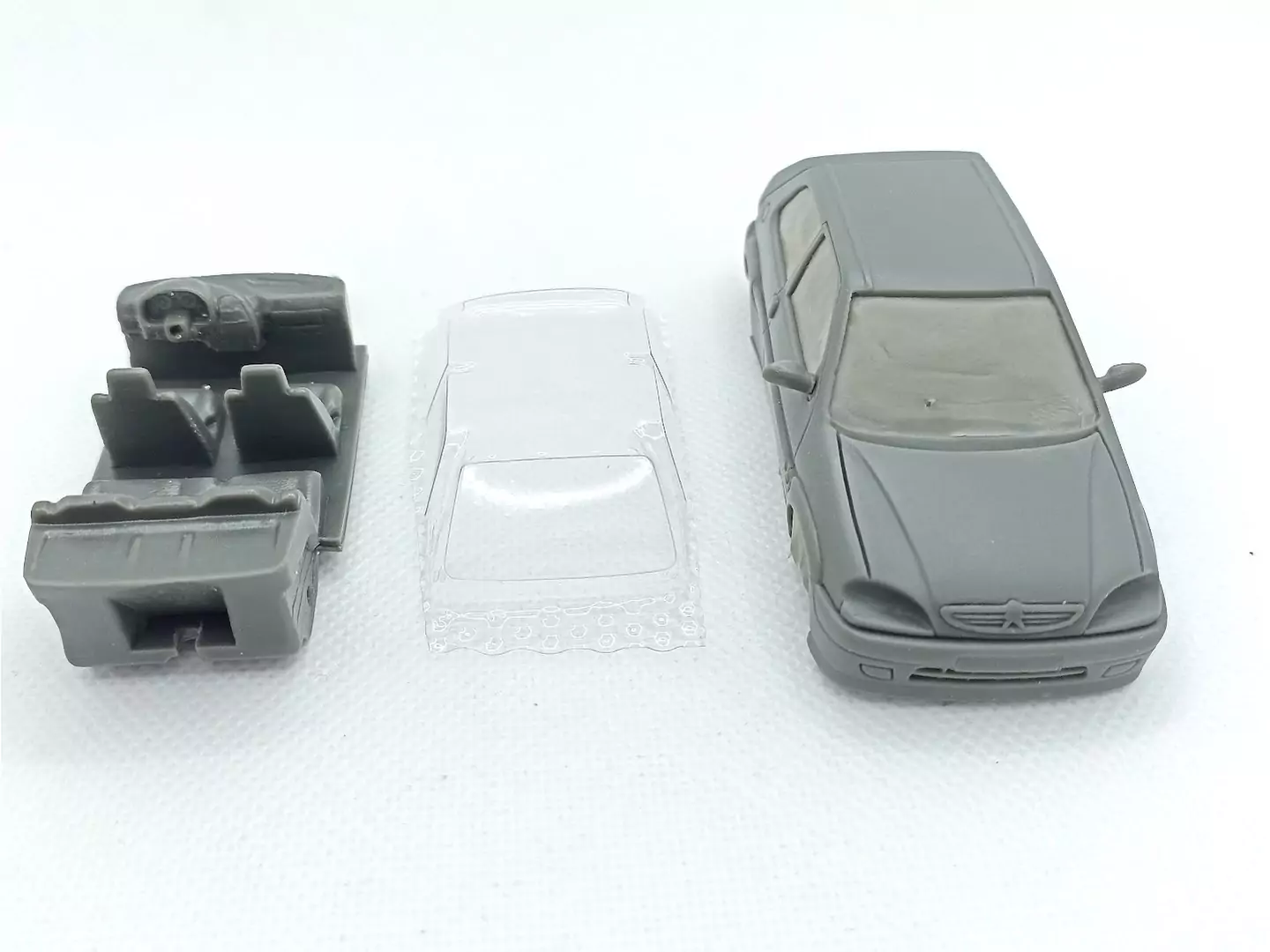 Carrosserie : Citroën SAXO 16S - Résine - 1:43 |Pièces et kits pour...