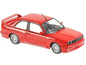 Marketplace : BMW M3 1987 rouge - Maxichamps - 1:43