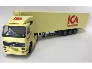 Marketplace : VOLVO FH 12 Avec remorque frigo 3 essieux HANDLAMA - Conrad - 1:50