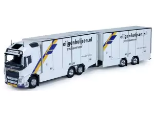 Marketplace : VOLVO FH04 Porteur 6x2 avec remorque 2 essieux EIJGENHUIJSEN - Tekno - 1:50