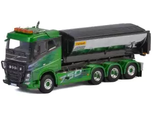 Marketplace : VOLVO FH4 8x4 benne déposable Hakarps - WSI - 1:50