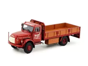 Marketplace : VOLVO 495 porteur plateau 4x2 PEETERS - Tekno - 1:50