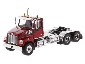 Marketplace : WESTERN STAR 4700SF 6x4 Rouge - Diecast Masters - 1:50