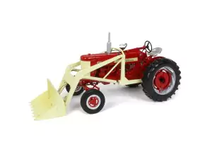 Markeplace : Tracteur avec chargeur IH FARMALL 450 - SPECCAST - 1:16