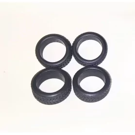 Pneus souples par 4 - ø intérieur 10.50mm - Ech. 1:43 |Pièces et ki...