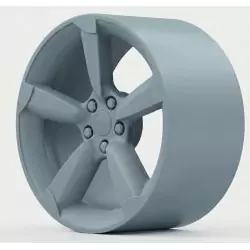 4 Jantes type Audi Rotor - 3D CREATIVE (1253)