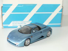 Marketplace : DE TOMASO GUARA COUPE 1994 Bleu KIT Monté ALEZAN 1:43 imperfection - ALEZAN  - 1:43