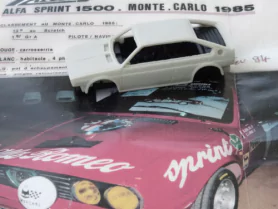 Marketplace : ALEZAN MODELS 1/43 ALFA ROMEO SPRINT GrA MONTE CARLO 1985 - ALEZAN  - 1:43