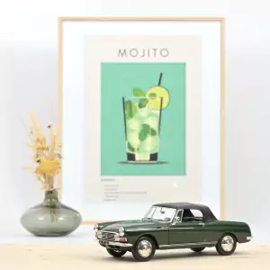 Marketplace - Peugeot 404 Cabriolet 1967 Vert Antique - Norev - 1:18