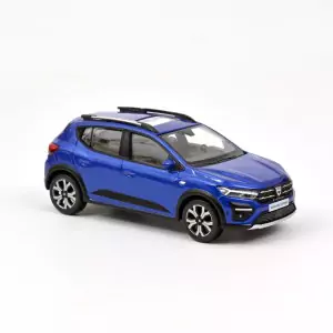 Marketplace - Dacia Sandero Stepway 2021 Bleu Iron  - Norev - 1:43